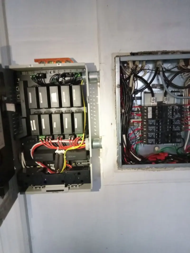 Electrical panel upgrade completed for Indoor Lighting Installation in Gunnison